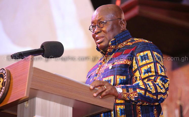 President Akufo-Addo speaking at the Africa Open Data Conference 2017 in Accra